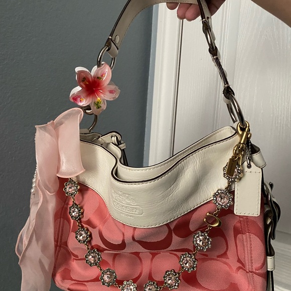 Pink Medium Coach Bag